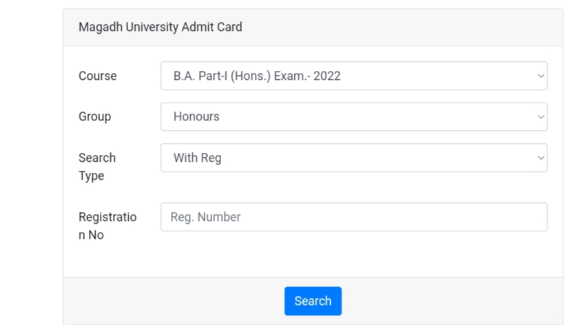 Magadh University Part 1 Admit Card 2021-24 हुआ जारी: ऐसे करें डाउनलोड Direct Link