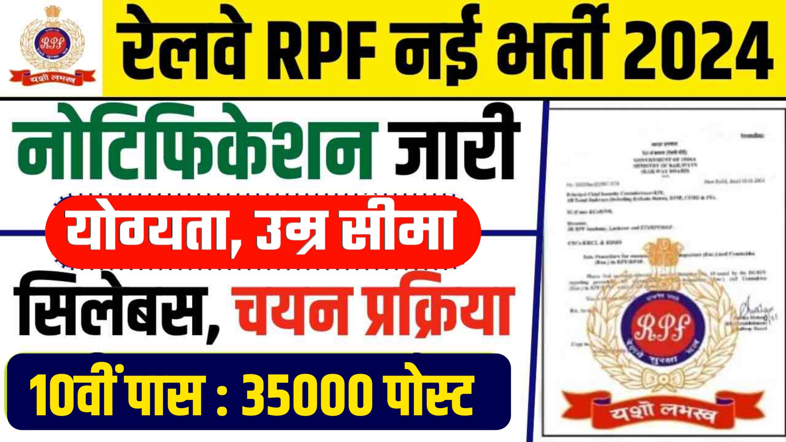 RPF Recruitment 2024