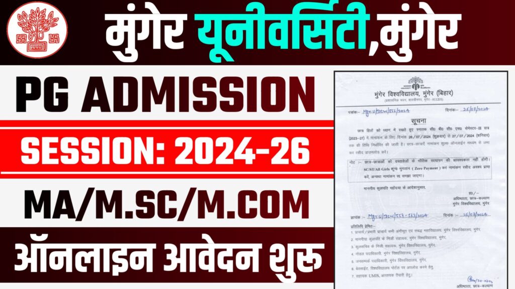 Munger University PG Admission 2024