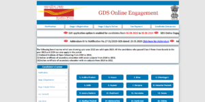 India Post GDS Result 2024