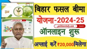 Bihar Rajya Fasal Sahayata Yojana - Bihar Fasal Bima Yojana Kharif 2024-25 के लिए ऑनलाइन आवेदन शुरू ऐसे करें आवेदन मिलेगा ₹20 हजार Bihar Rajya Fasal Sahayata Yojana