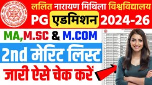 LNMU PG 2nd Merit List 2024