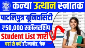 Patliputra University Graduation Pass Scholarship Student List 2025