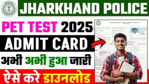 JSSC PET Admit Card 2025