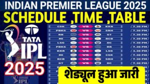 IPL Schedule 2025 : 10 टीमों के बीच 74 मुकाबले होगी, देख शेड्यूल की पूरी लिस्ट IPL Schedule 2025
