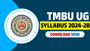 TMBU UG Syllabus 2024-28 (PDF Download) - All Subject Available 2025 TMBU UG Syllabus 2024-28
