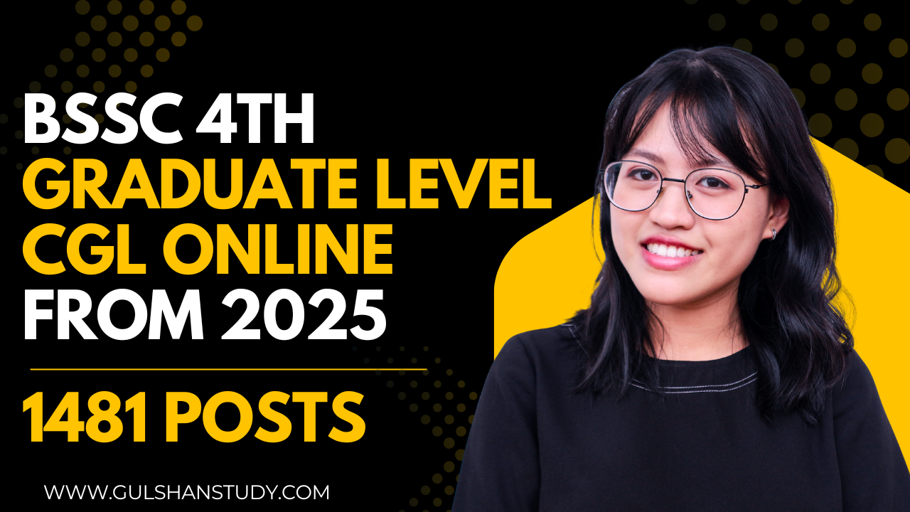 BSSC 4th Graduate Level CGL Online From 2025