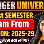 Munger University UG 1st Semester Exam From 2025-29 : Apply Online Now