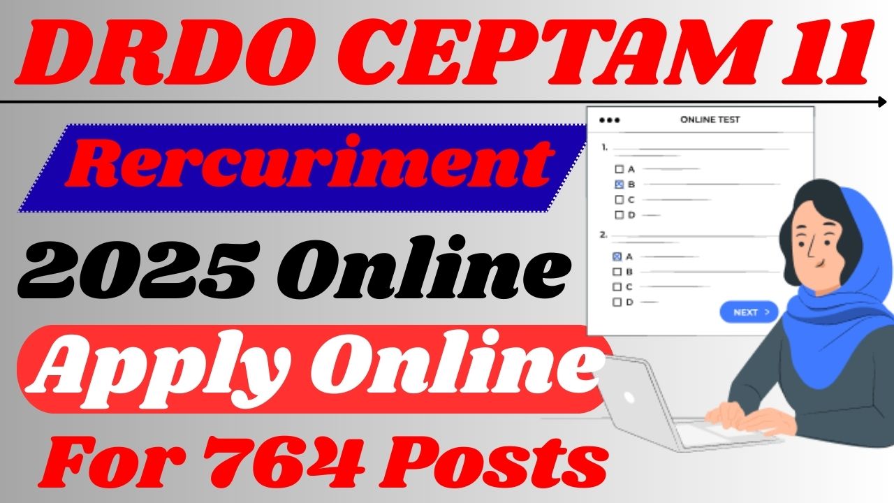 DRDO CEPTAM 11 Recruitment 2025