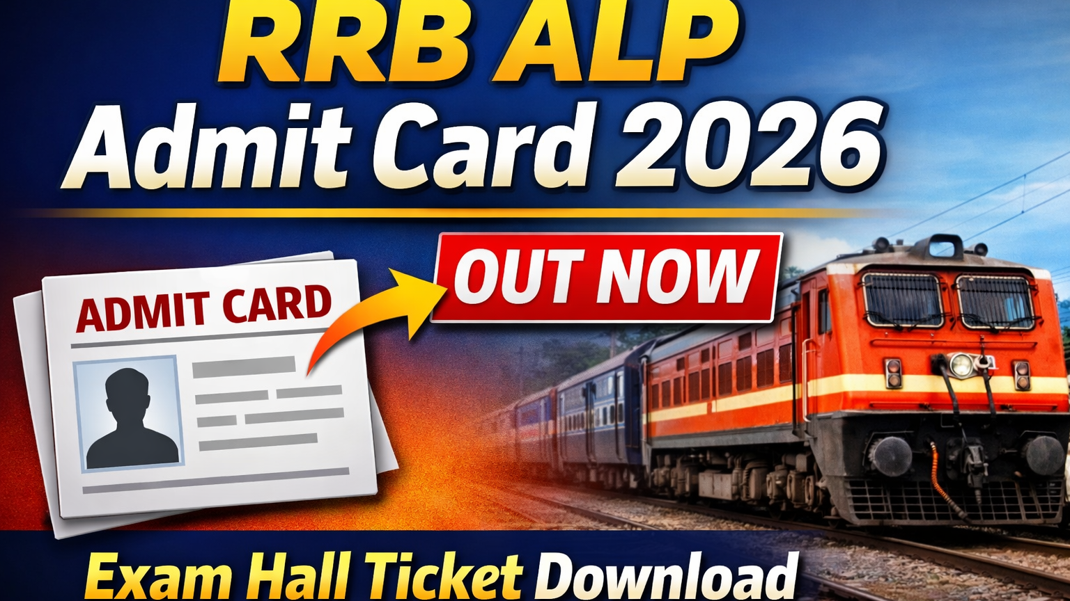 RRB ALP Admit Card 2026