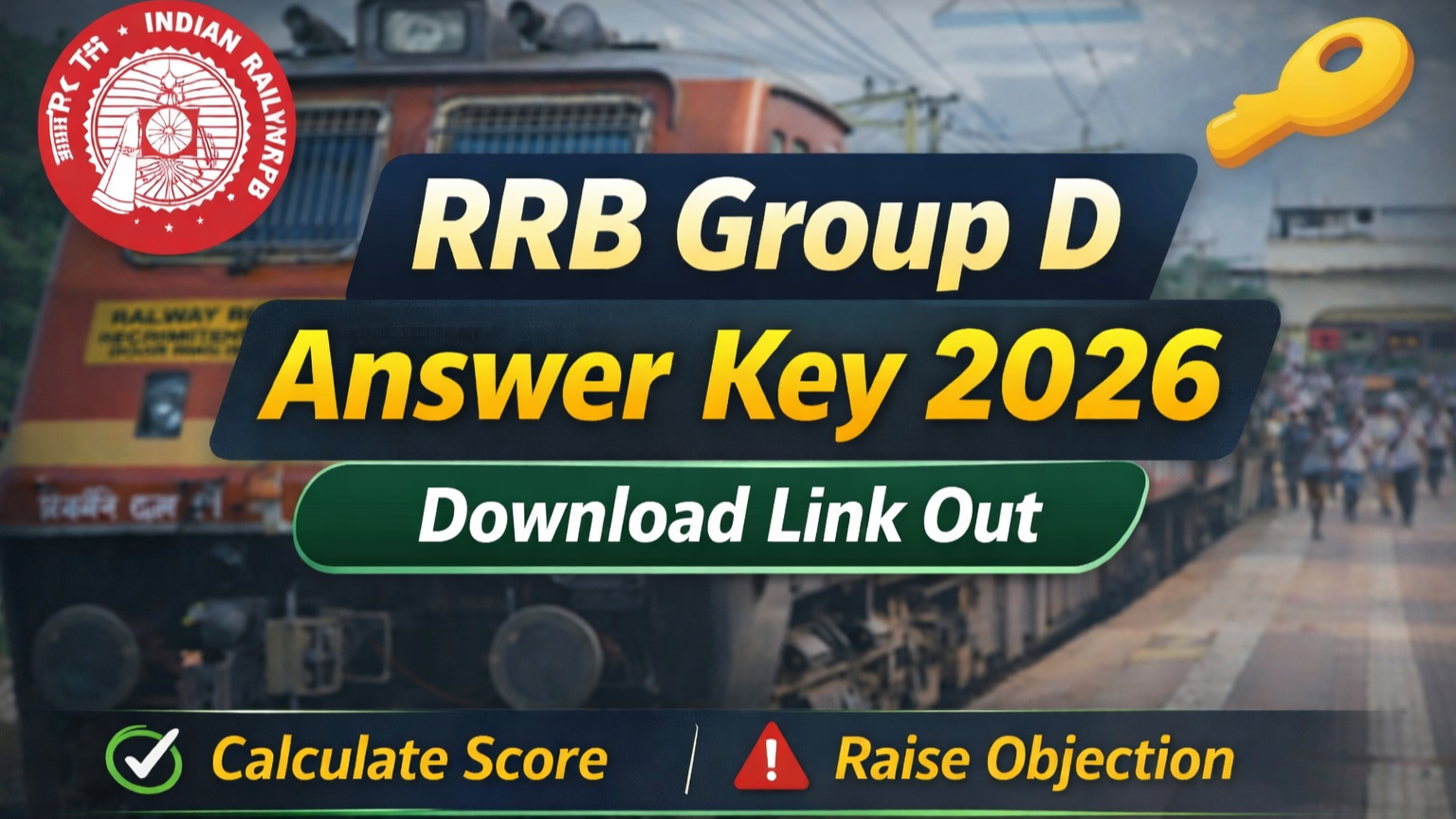 RRB Group D Answer Key 2026