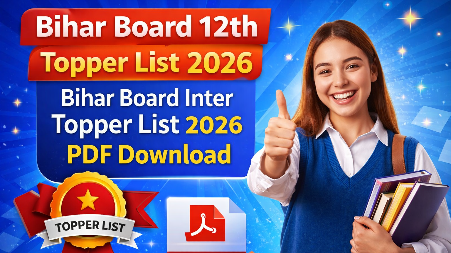 Bihar Board 12th Topper List 2026